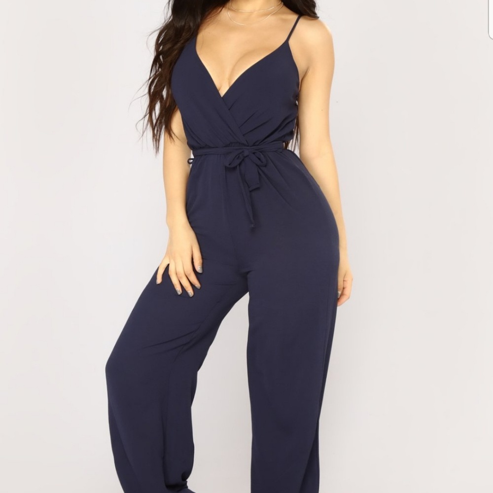 Fashion Nova Avolon Jogger Jumpsuit